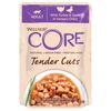 CORE Tender Cuts влажный корм для кошек, (курица, индейка и утка) 85 гр.