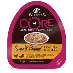 CORE Savoury Medleys Small Breed влажный корм для собак мелких пород, (курица и утка ) 85 гр.
