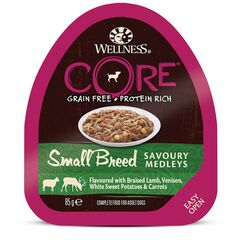 CORE Savoury Medleys Small Breed влажный корм для собак мелких пород, (курица, баранина и оленина ) 85 гр.