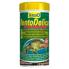 TETRA ReptoDelica лакомство для водных черепах 250 мл. (кузнечики)