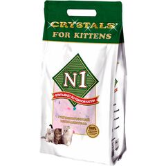 N1 Crystals for kitten силикагелевый наполнитель для кошачьего туалета (для котят)